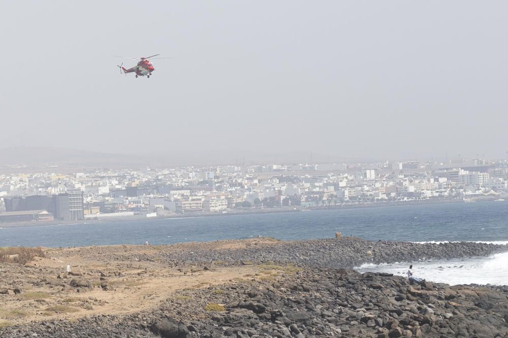 Búsqueda del bañista desaparecido en Fuerteventura