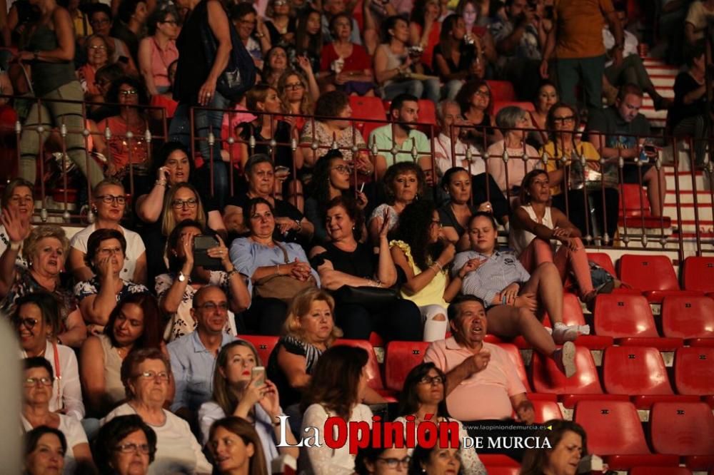 Isabel Pantoja, en la Plaza de Toros de Murcia.