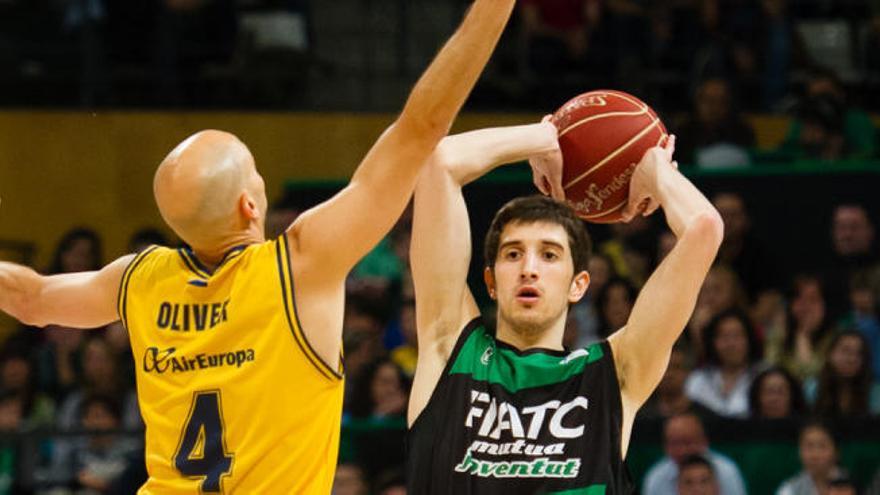 Guillem Vives disputó la Liga Endesa con el Joventut, donde se ha formado desde 2005.