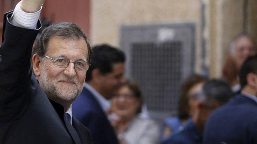 Rajoy en su visita a Alfafar.