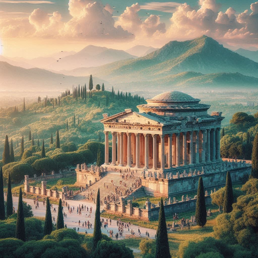 Así pudo ser el Mausoleo de Halicarnaso.