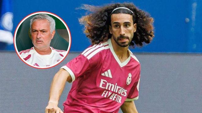 Marc Cucurella, sobre Mourinho: "Quiere que entrenemos como Cristiano Ronaldo. Incluso le usa como referencia de lo que debería ser un jugador del Real Madrid"