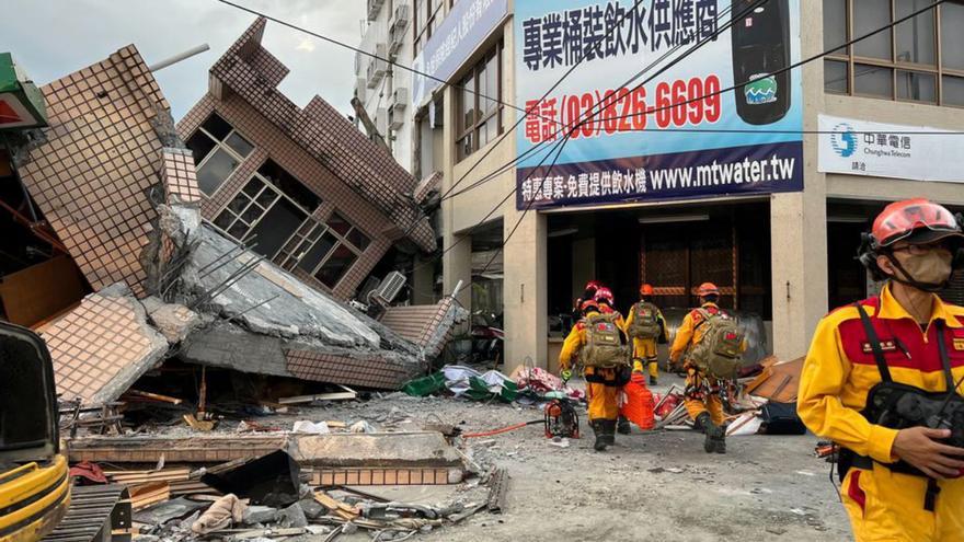 Sisme de magnitud 6,8 a Taiwan