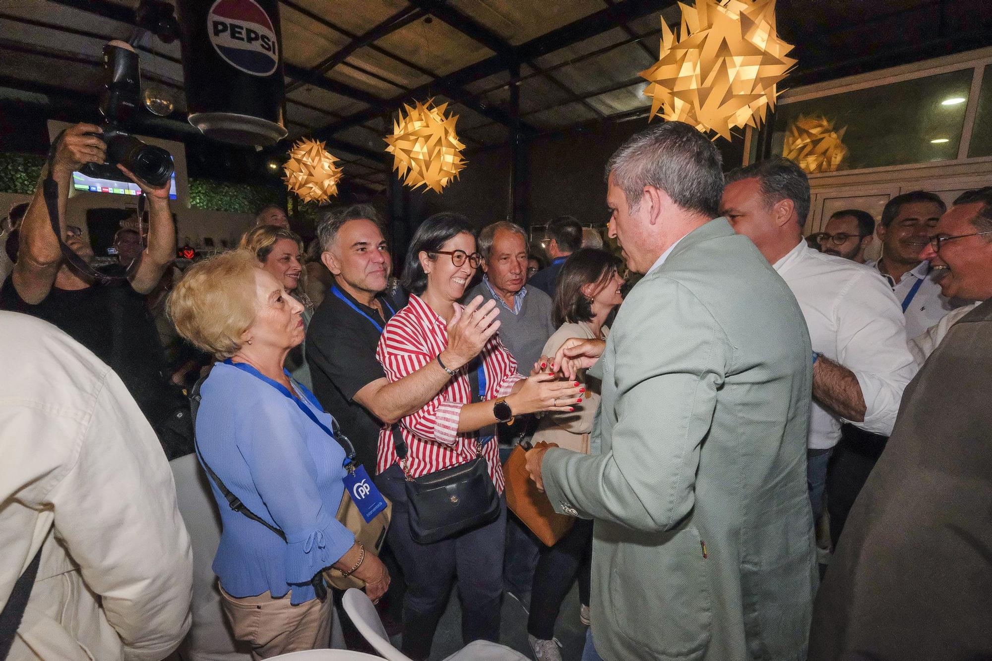 El PP valora los resultados de las Elecciones Europeas 9J en Canarias