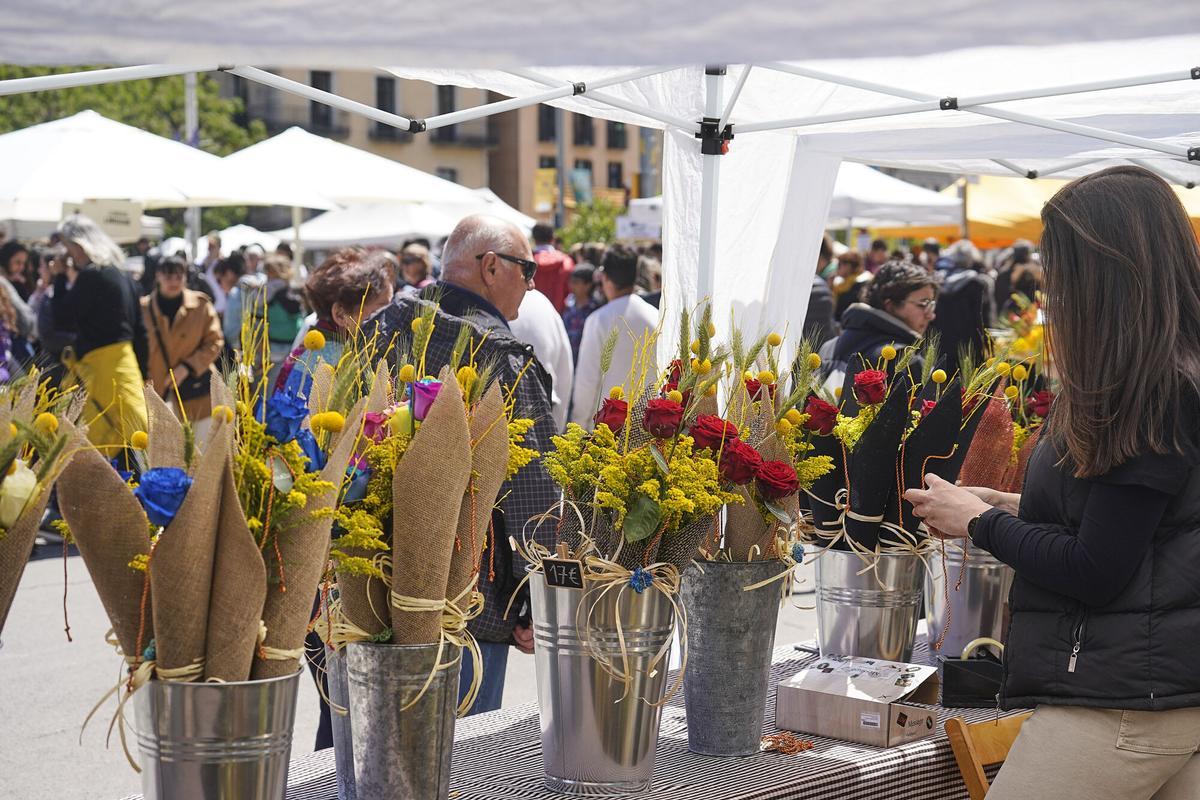 Ambiente de Sant Jordi.