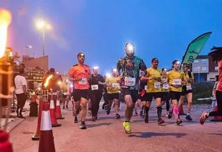 La ‘Gallur Imperial Night Run’ engancha a 120 participantes