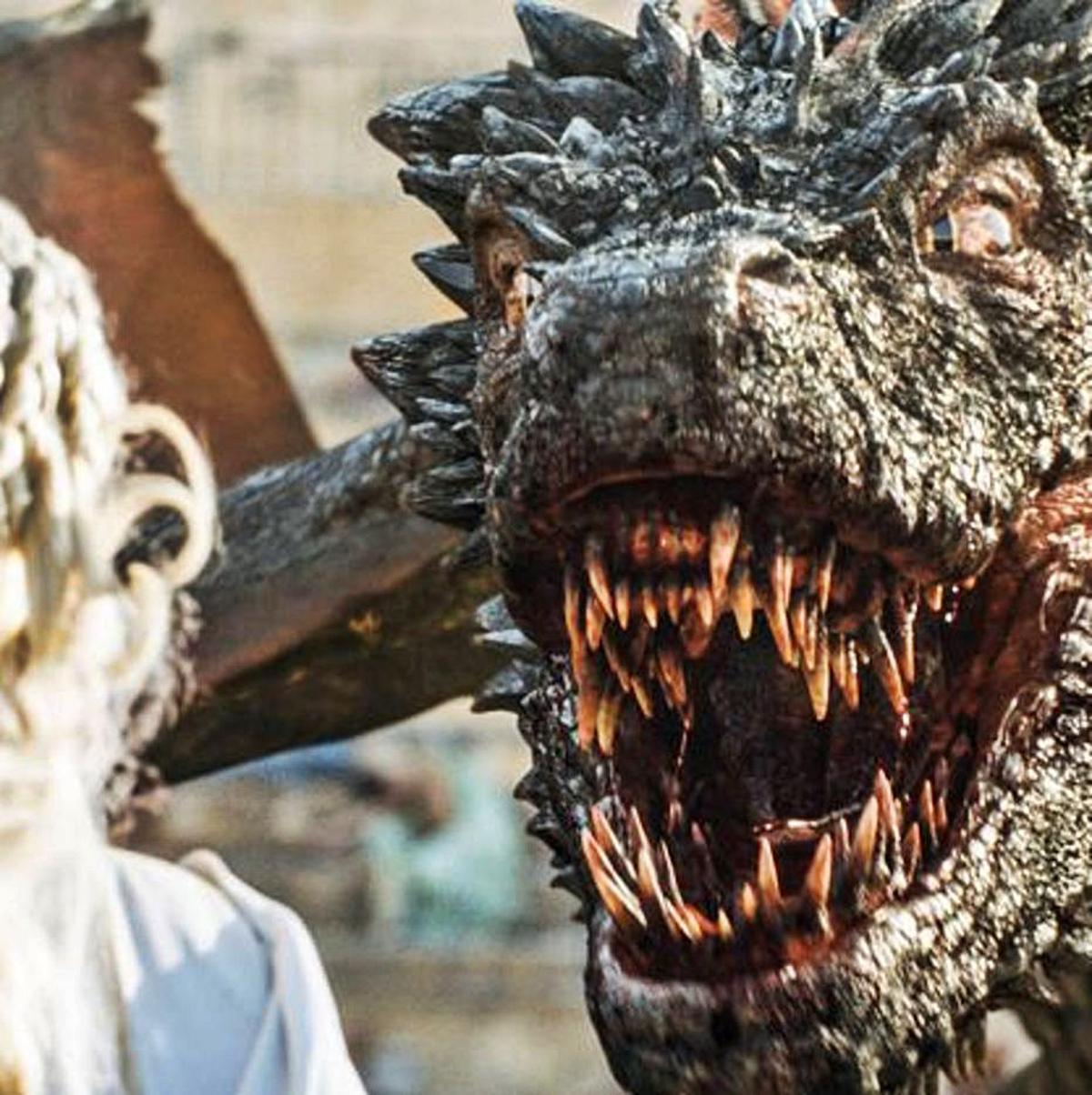 Un dragón de «Juego de Tronos». | HBO