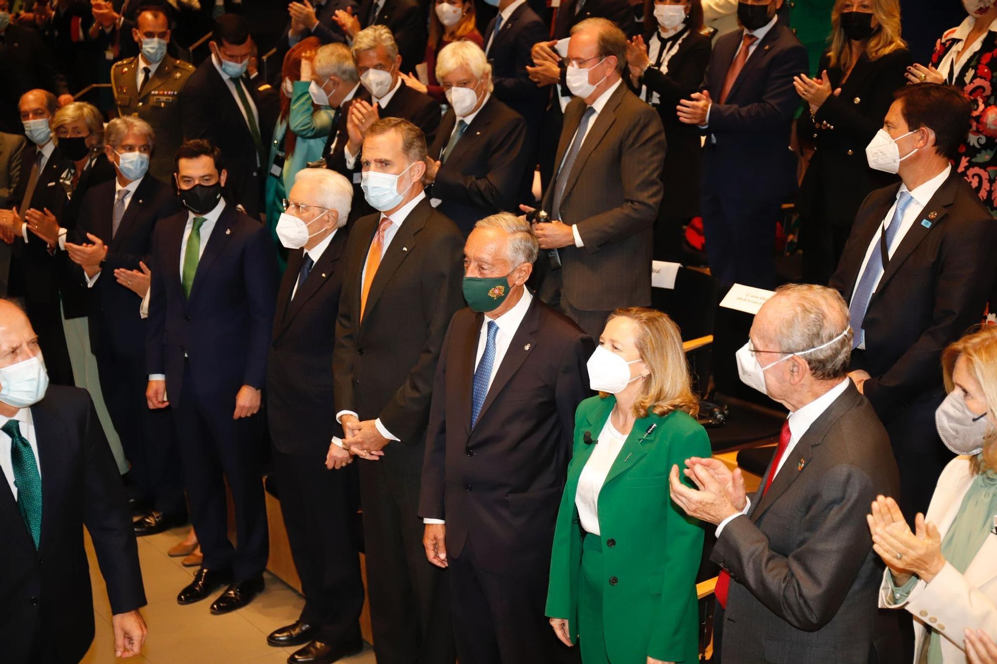 El Rey Felipe VI preside en Málaga la Cumbre Cotec