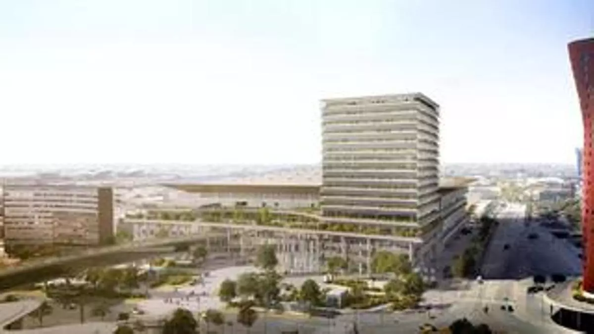 Adjudicada a FCC y Comsa la última fase de las obras del nuevo Hall Zero de la Fira por 114 millones