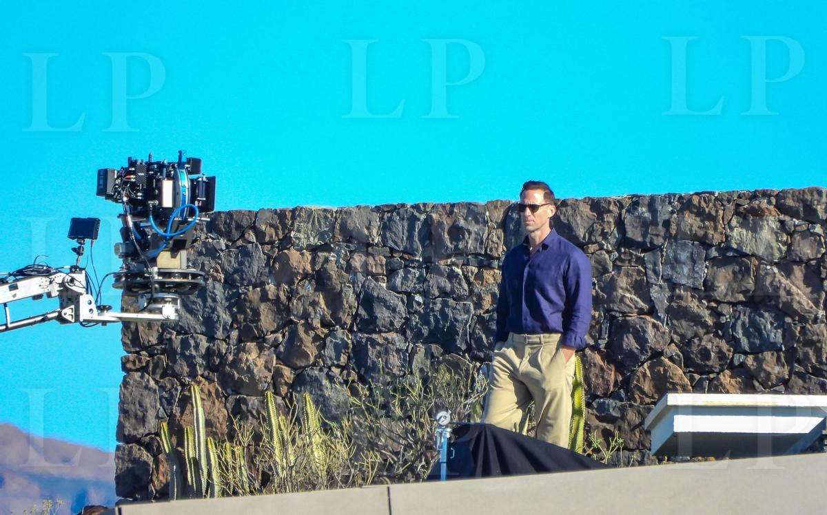 Joseph Fiennes, en el rodaje de 'The Mother'