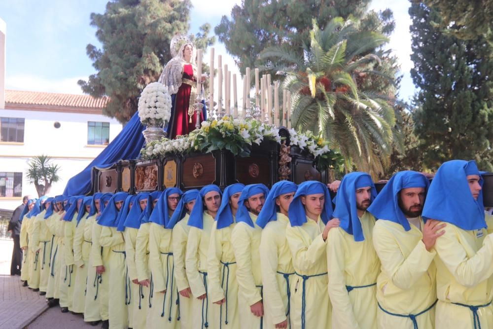 Procesión en el Colegio de Gamarra.