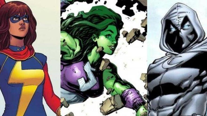Disney Plus anuncia «Ms. Marvel», «Moon Knight» i «She-Hulk»
