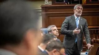 El presidente Clavijo ve nubarrones y exige a Moncloa liberar los 1.650 bloqueados para poder afrontar la tormenta inflacionista