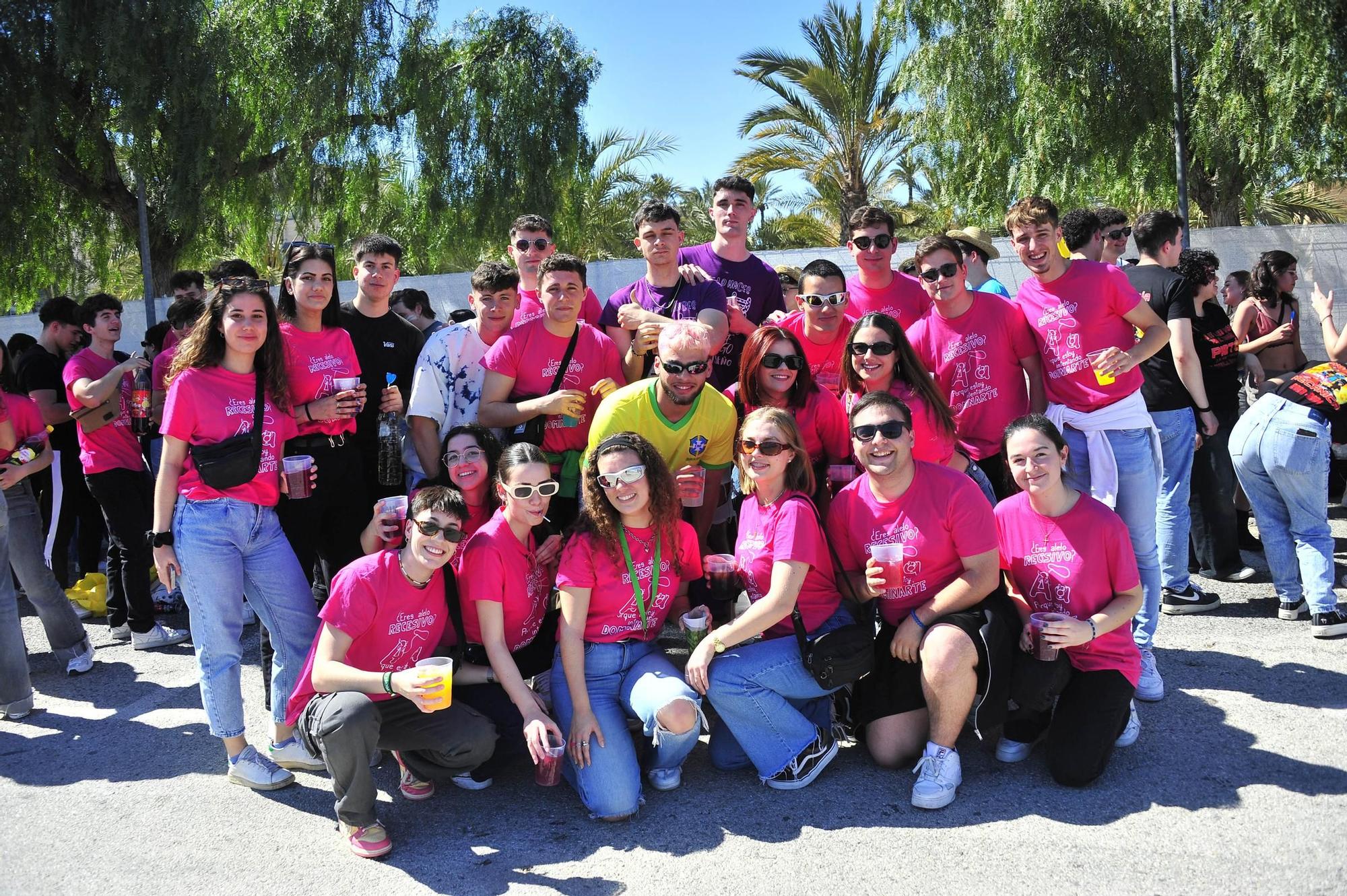 Fiestón de primavera en la UMH de Elche