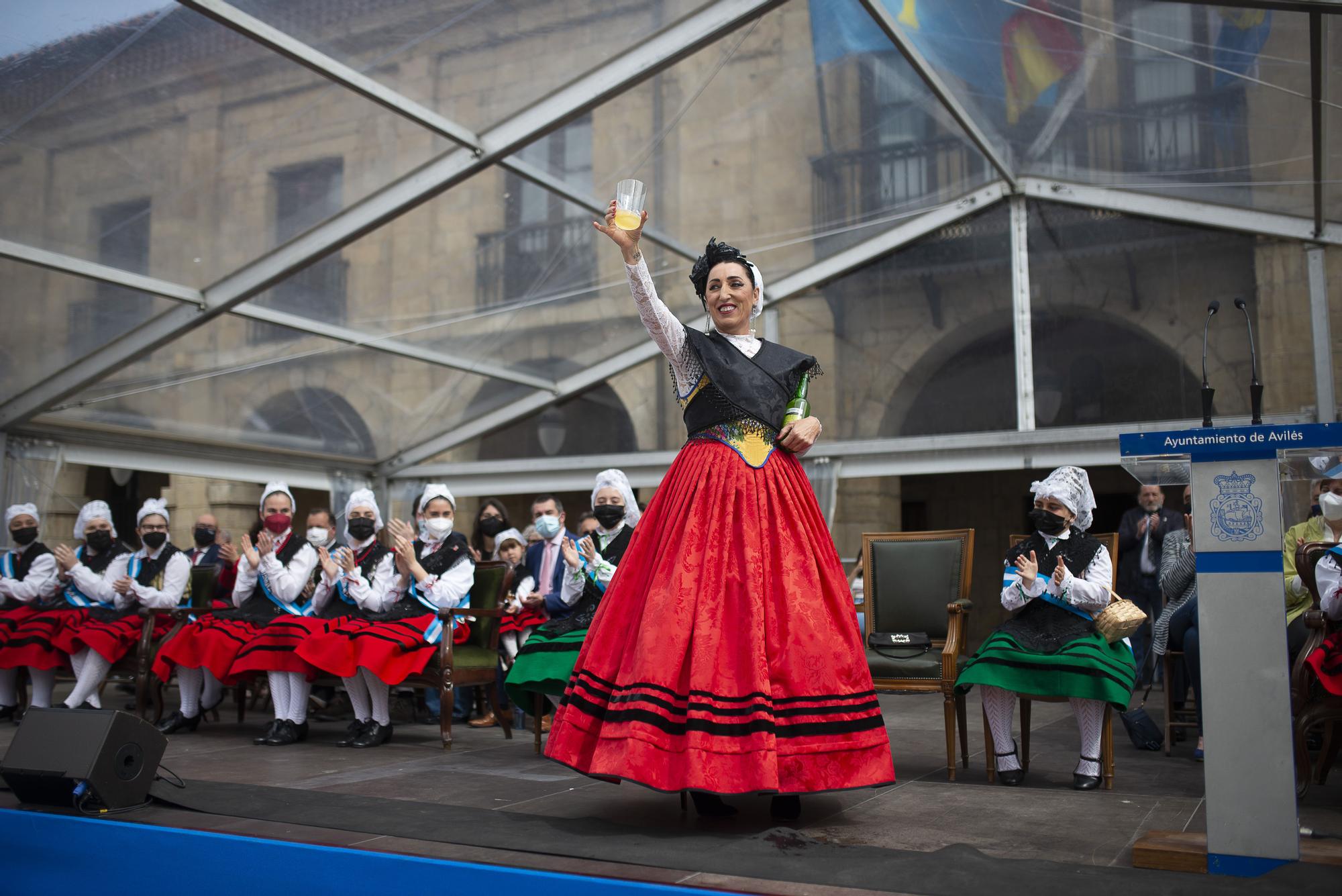 Inicio de las fiestas del Bollo de Avilés