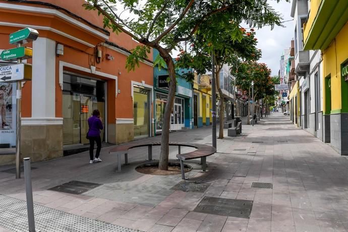 25-03-20 GRAN CANARIA. TELDE. TELDE. Recorrido por la ciudad de Telde para vera su desolación.   Fotos: Juan Castro.  | 25/03/2020 | Fotógrafo: Juan Carlos Castro