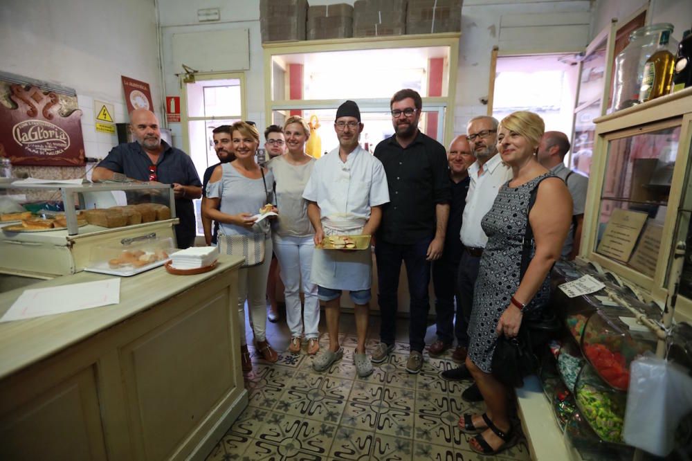 El alcalde, Antoni Noguera, en la Ruta del Llonguet