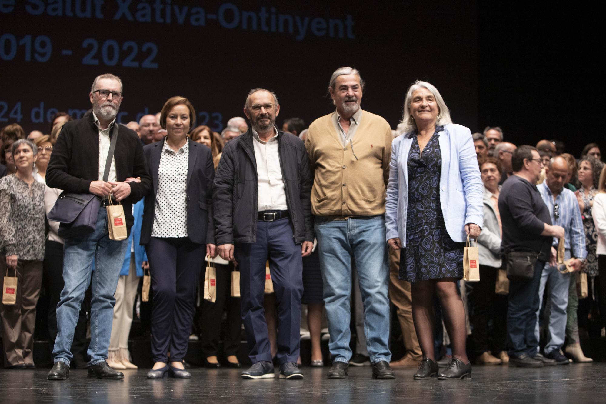 Homenaje a los jubilados del Departamento de Salud Xàtiva-Ontinyent 2019 - 2022