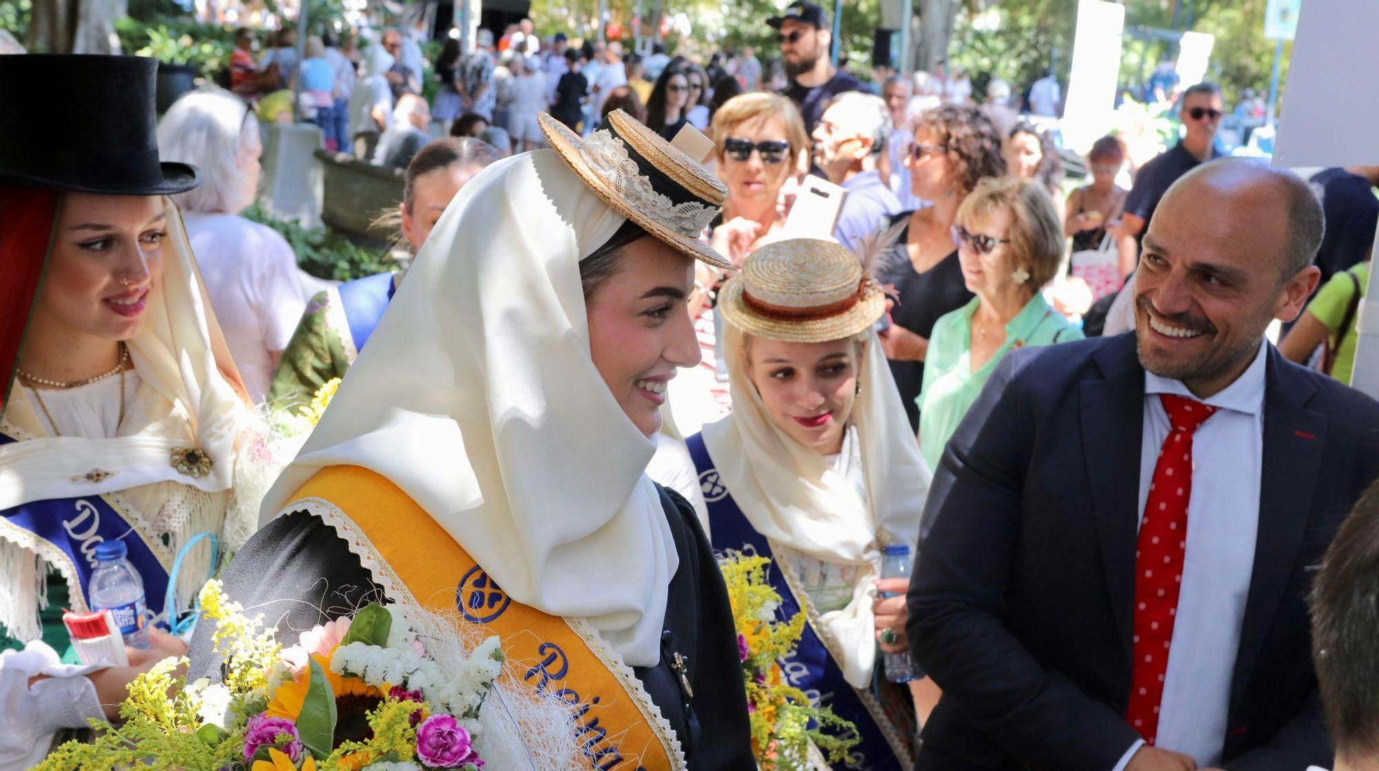 Inauguración de la exposición de flores y plantas del Parque García Sanabria