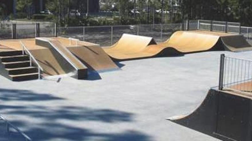 Recreación del futuro «skate park» de Crevillent.