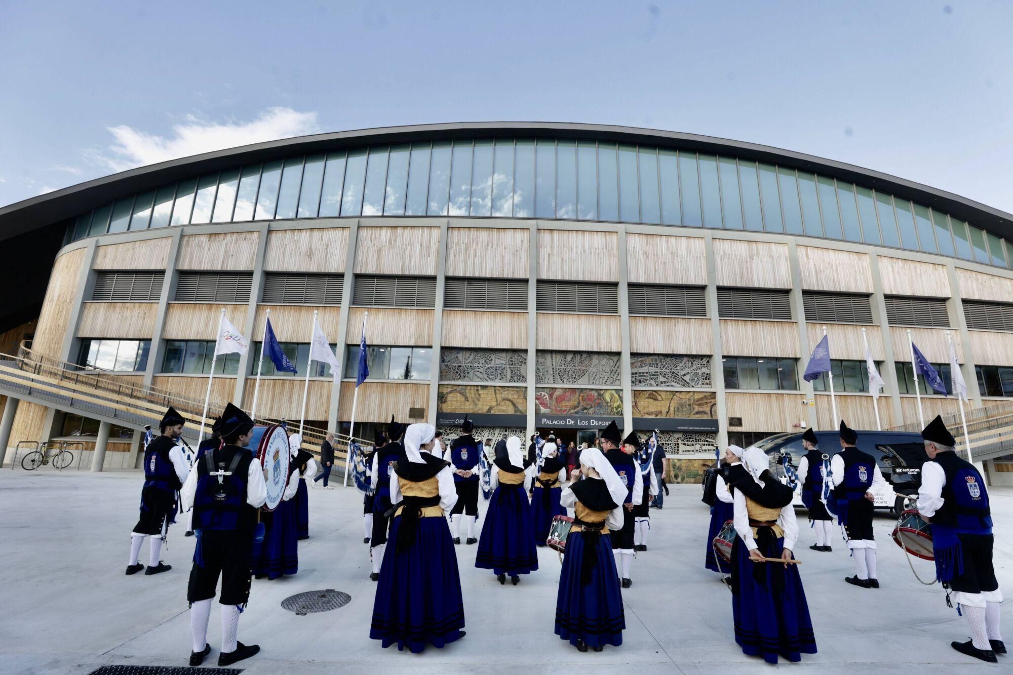 El Palacio de los Deportes de Oviedo, escenario del examen final para ser Ciudad Europea del Deporte