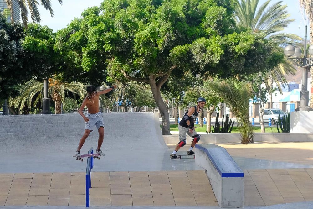 Las Palmas de Gran Canaria. Skate park Santa Catalina  | 09/09/2019 | Fotógrafo: José Carlos Guerra