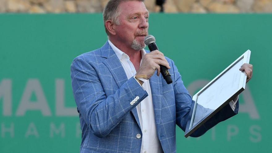 l  Boris Becker ist nun Ehrenmitglied auf Mallorca.l  Branson (li.) ist Hobby-Tennisspieler.   | FOTO: BORRÁS/EFE