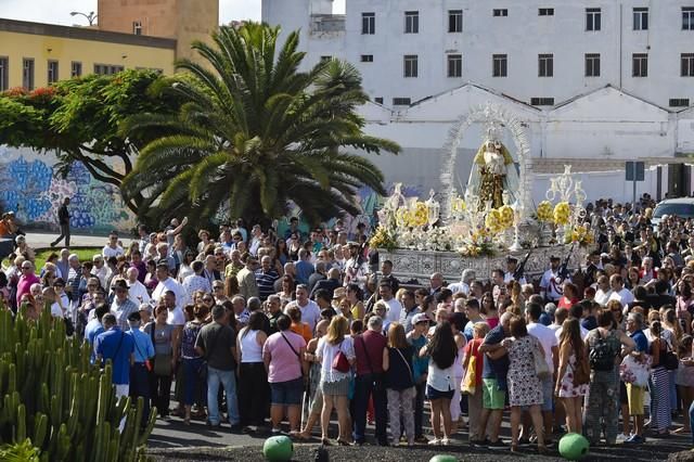 Procesión marítima de la Virgen del Carmen