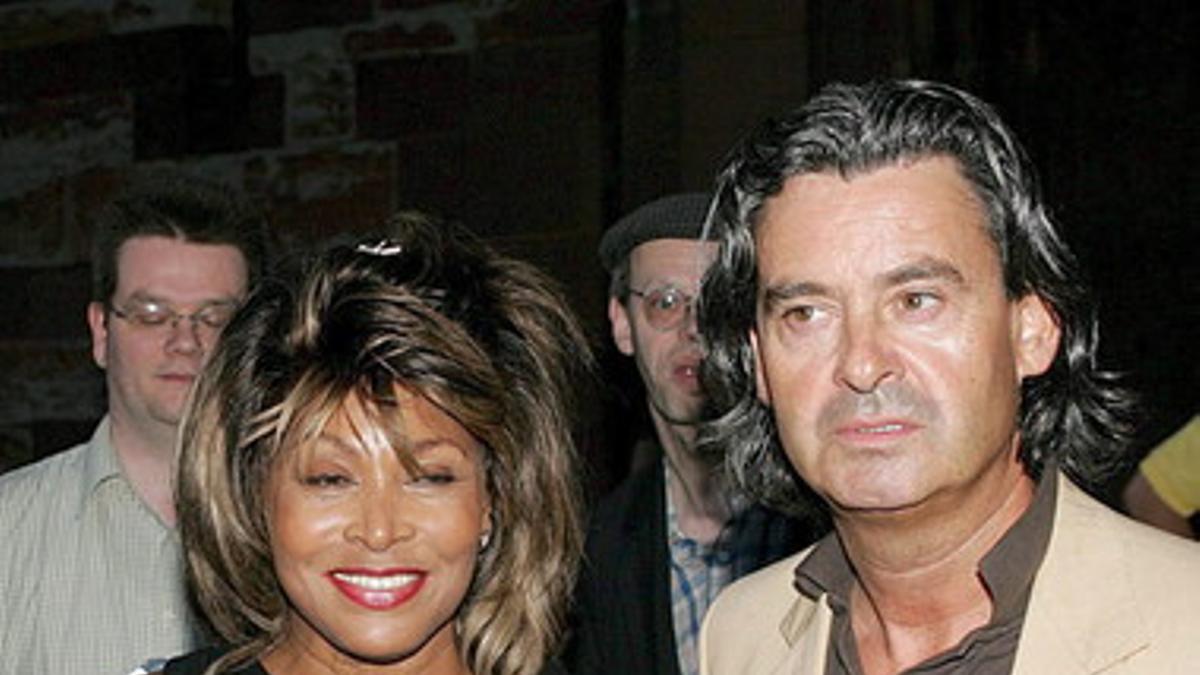 Tina Turner y su ya marido Erwin Bach, en julio del 2005.