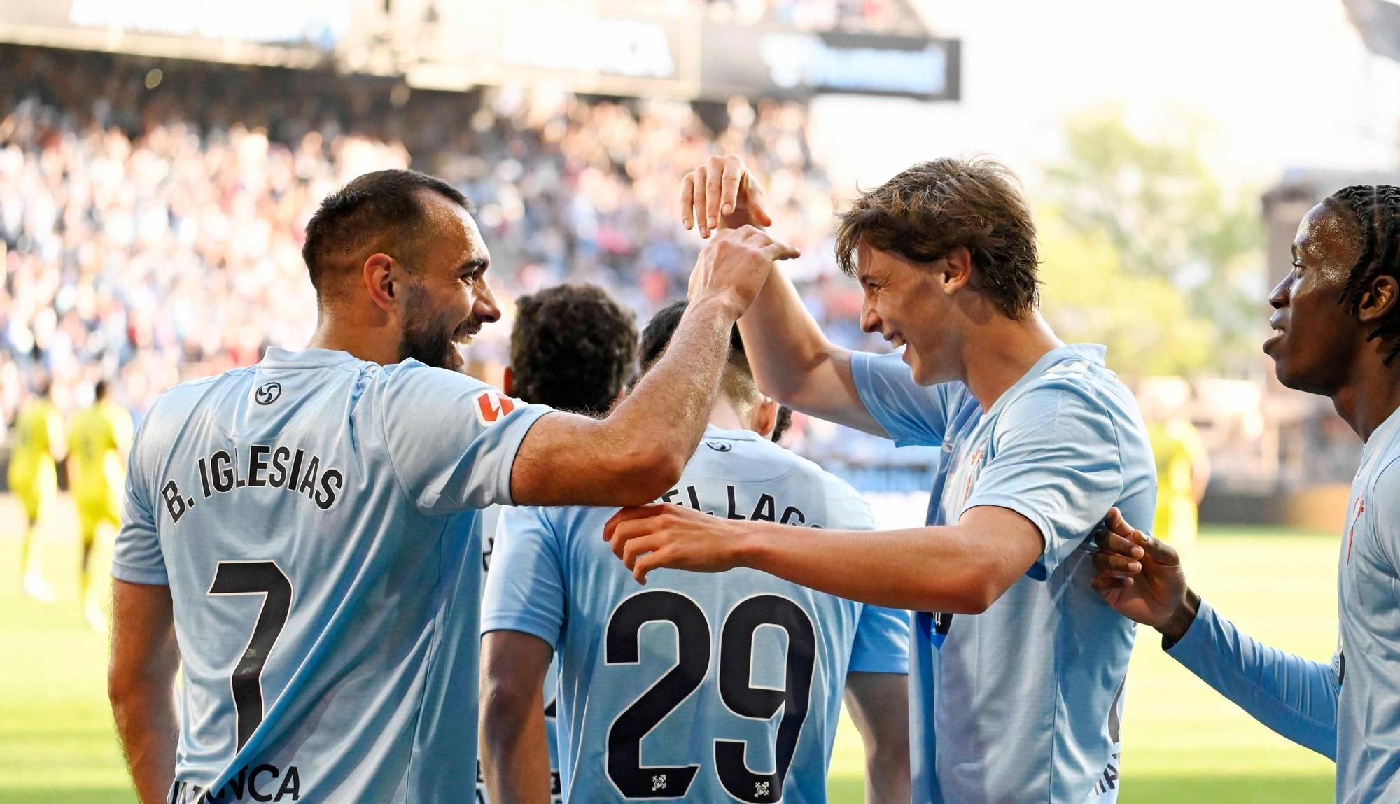 Las mejores imágenes del Celta-Villarreal