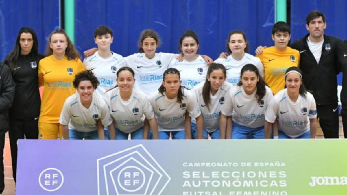 La selección gallega sub 16. |   // LA OPINIÓN