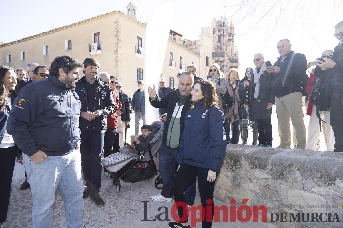 Así ha sido la visita de Isabel Díaz Ayuso a Caravaca de la Cruz