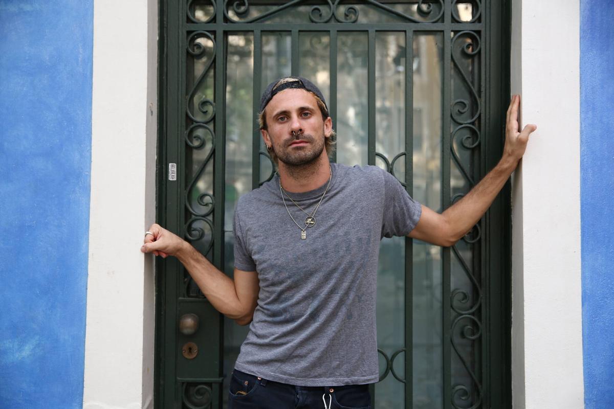 El actor Oriol Pla, nominado al Emmy Internacional por su papel en 'Yo, adicto', el 22 de octubre en Barcelona.