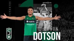 Dotson recala en Badalona