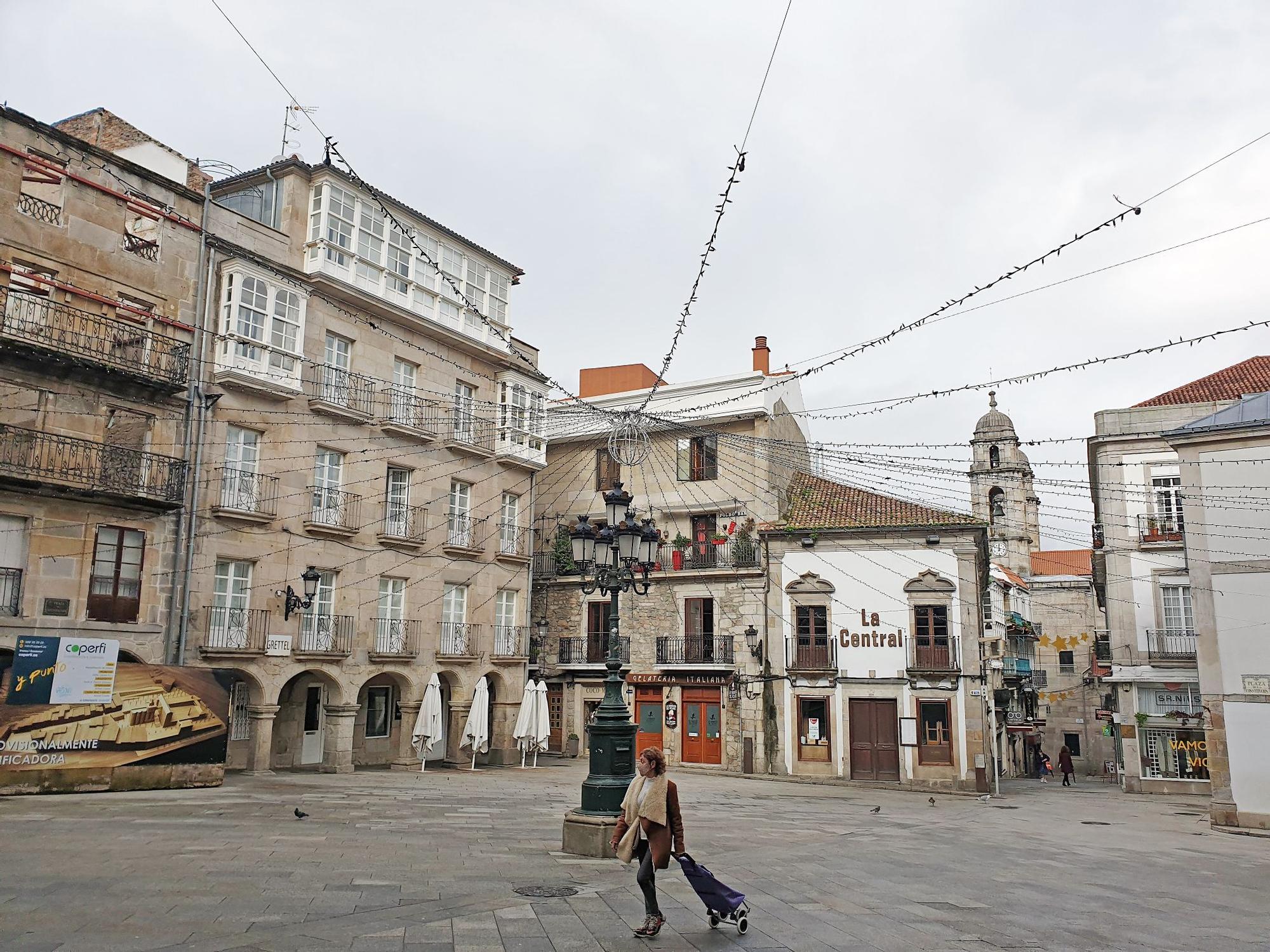 Así ha vivido Vigo el primer sábado de cierre de la hostelería