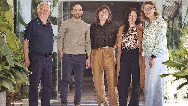 De izq. a dcha, Miranda, Blanquer, Ruiz, Reynés y Elías
