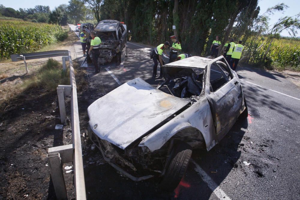 Accident de trànsit a Gualta