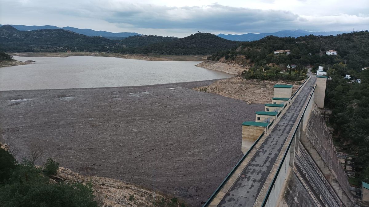 El Pantà de Darnius i Boadella triplica la reseva d'aigua que tenia l'any passat