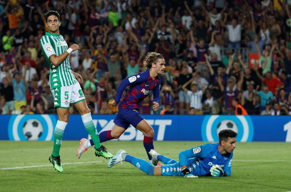 El Barça - Betis, en fotos