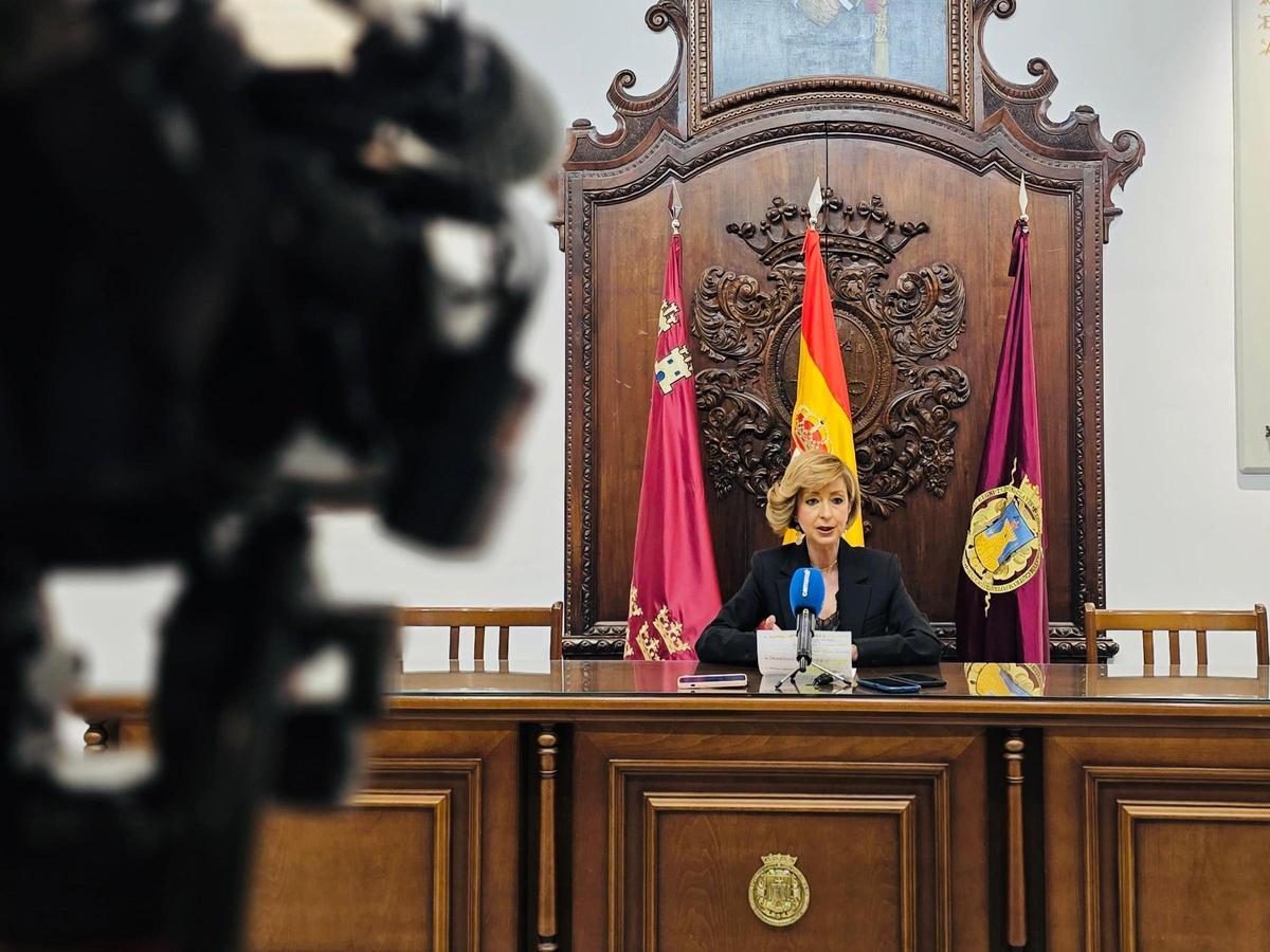 Pérez Martínez durante su comparecencia.