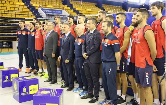 Presentación del Preeuropeo Masculino de Voleibol