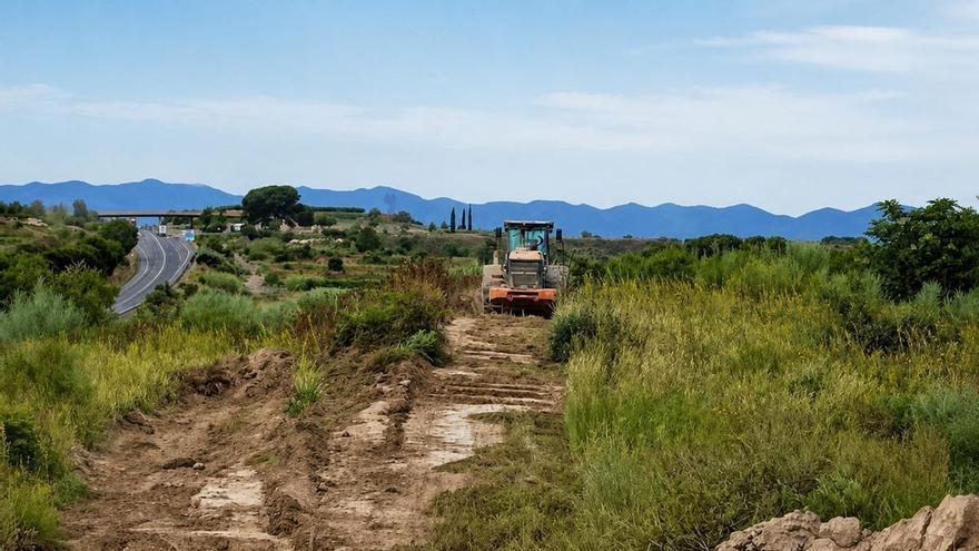 Comienzan los primeros trabajos de la ampliación de la CV-60 con una inversión de un millón de euros