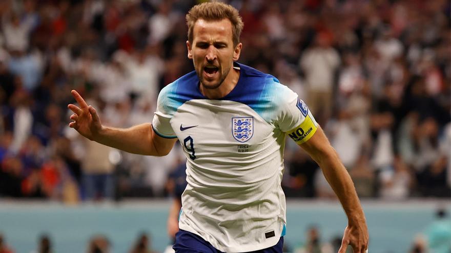 Anglaterra - França | El gol de penal de Harry Kane
