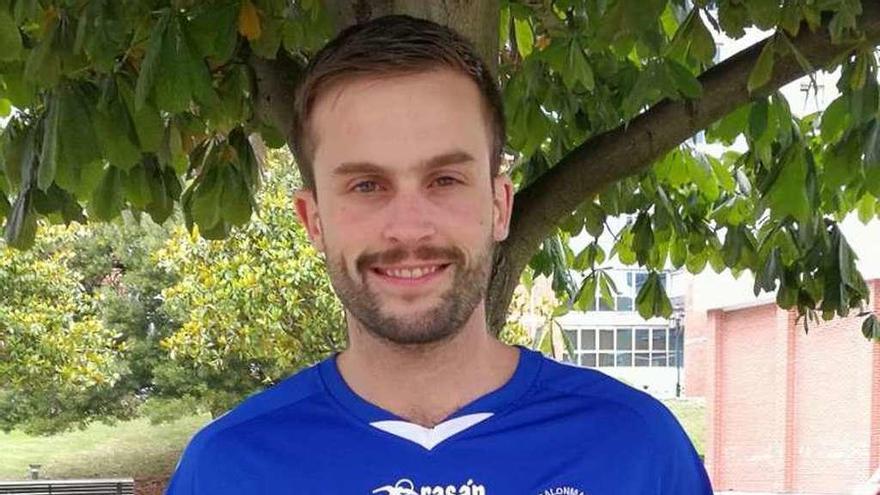 Nacho Huerta, con la camiseta del Cronistar.