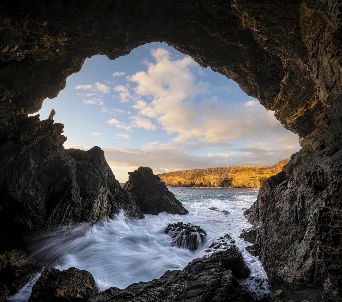 El monumento natural de las Cuevas de Ajuy