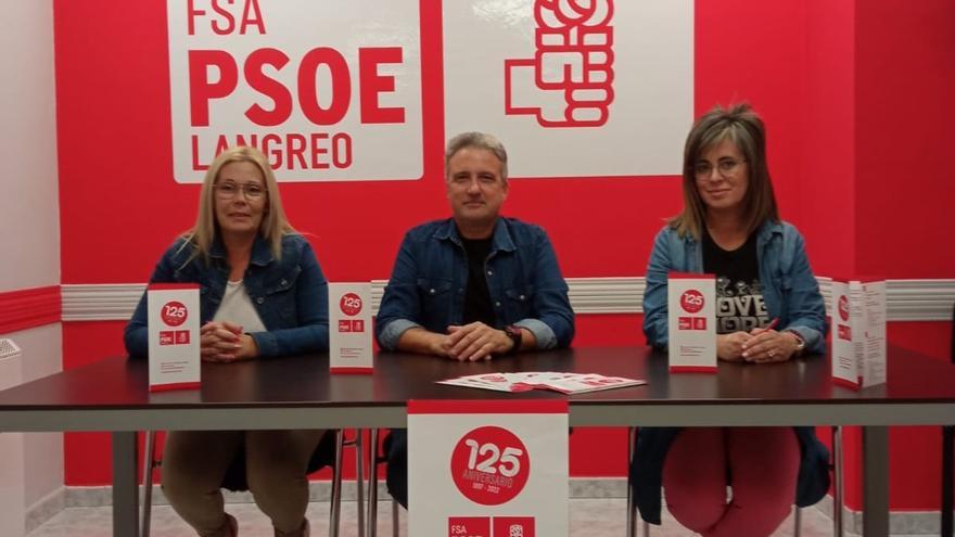 El PSOE de Langreo celebra durante un mes sus 125 años de historia