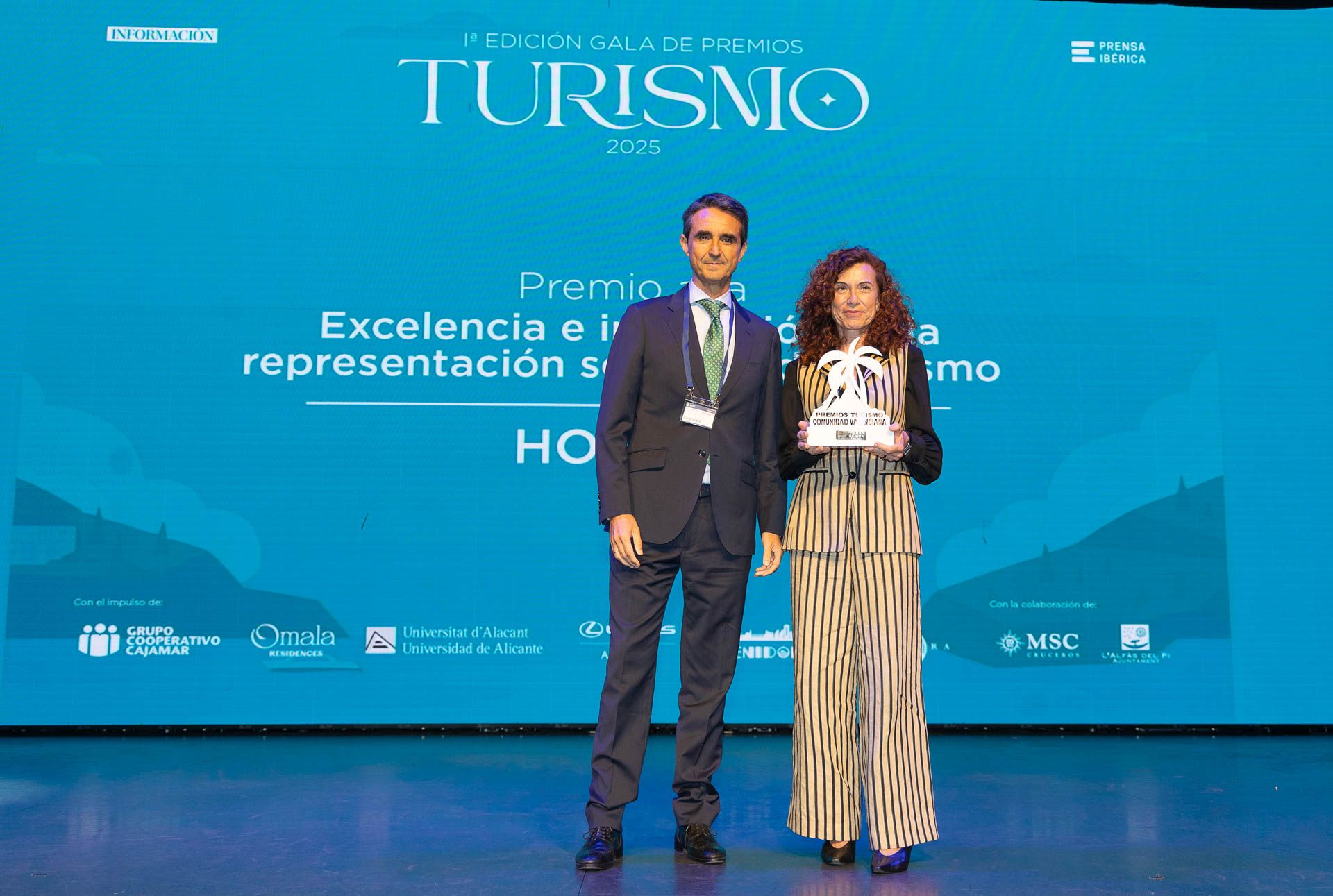 INFORMACIÓN celebra en el  MSC Music la Iª Gala de los Premios Turismo