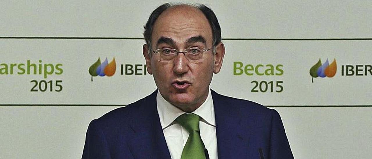 El presidente de Iberdrola, Ignacio Sánchez-Galán. | F. ALVARADO / EFE