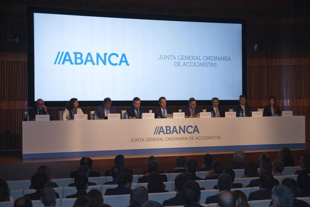 Junta General de Accionistas de Abanca en A Coruña