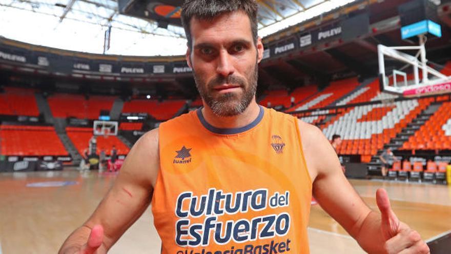 Valencia Basket anuncia el adiós de San Emeterio